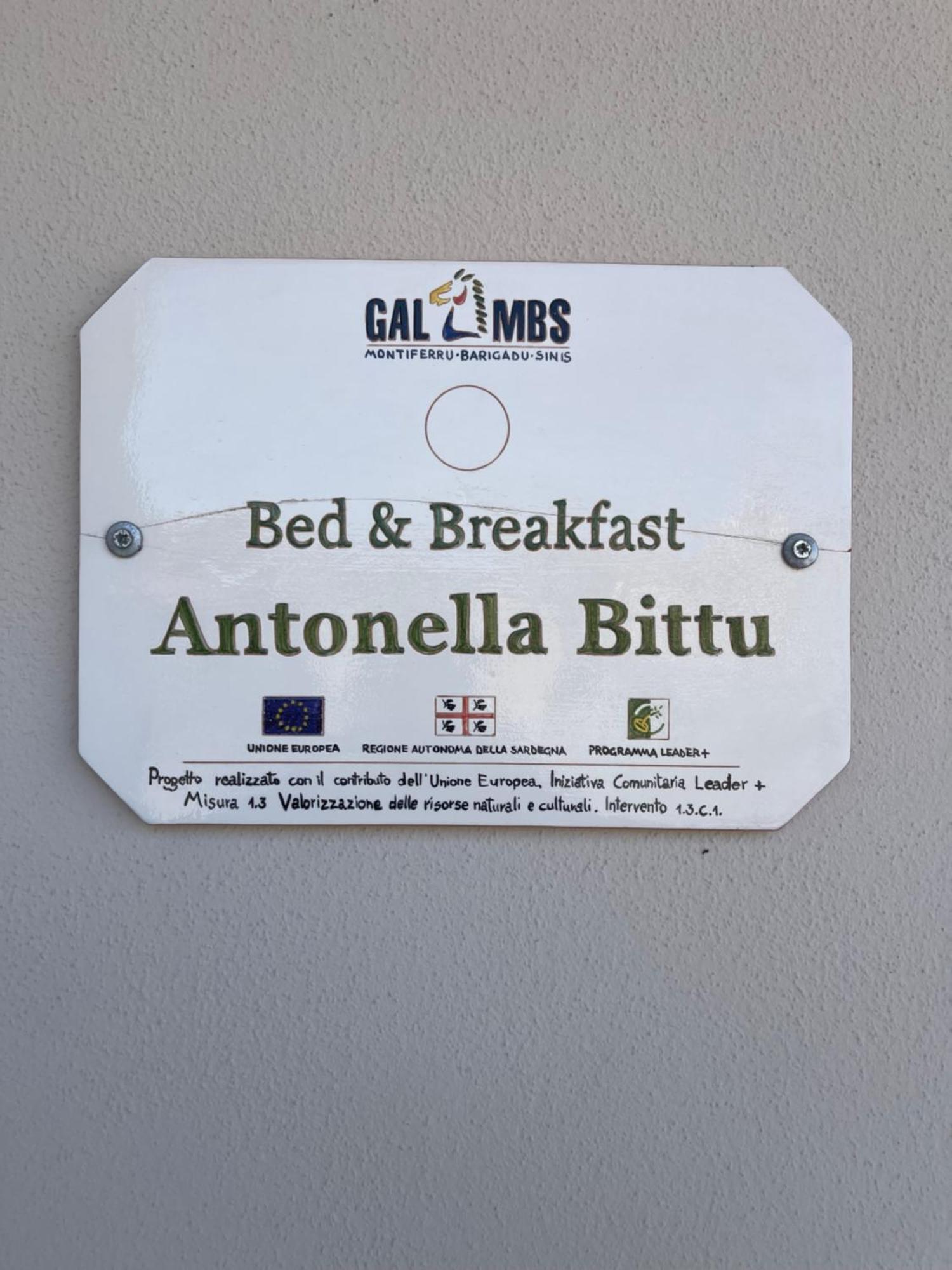 B&B Da Antonella Samugheo Εξωτερικό φωτογραφία